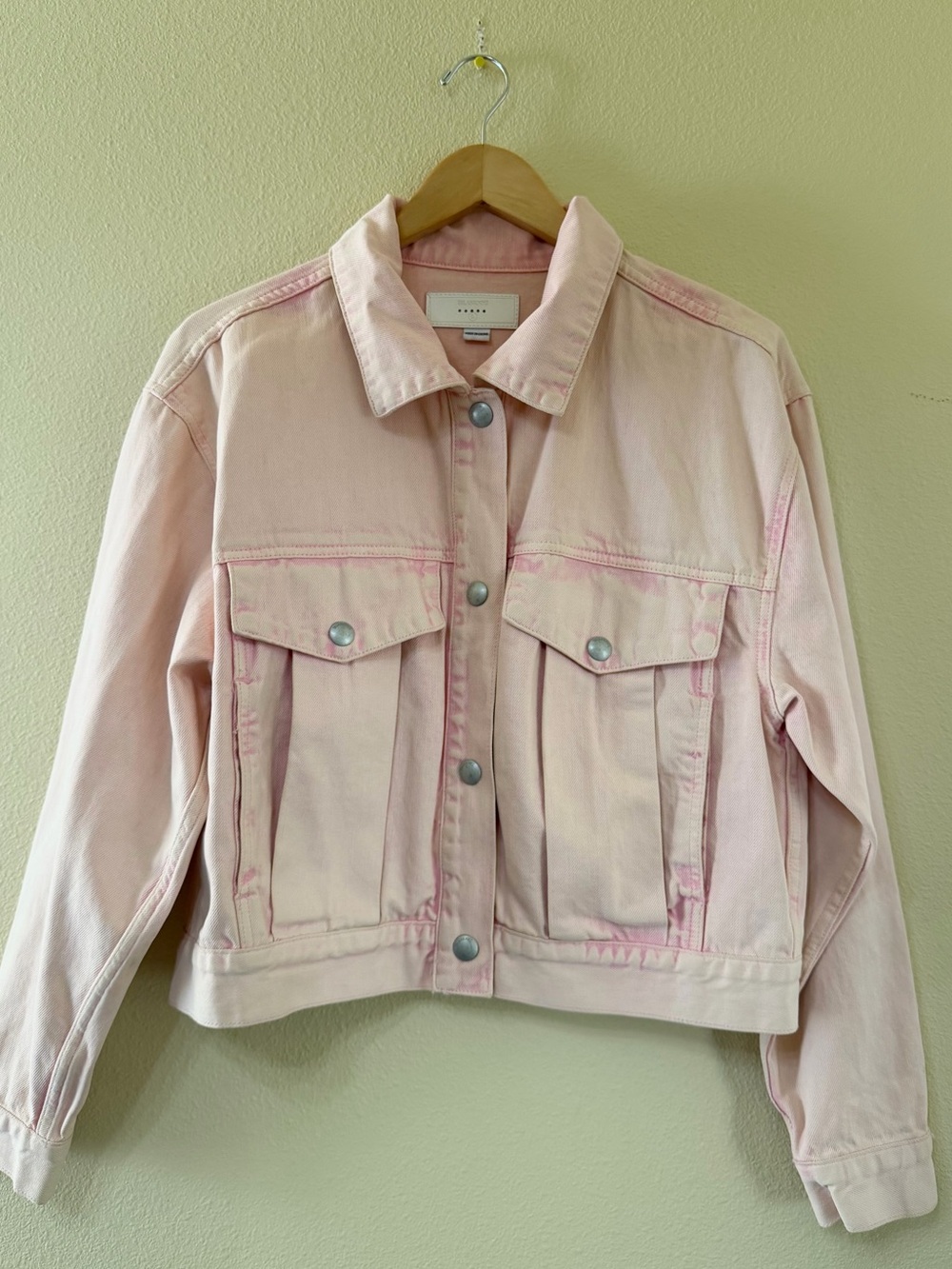 Nordstrom Pink Jean Jacket